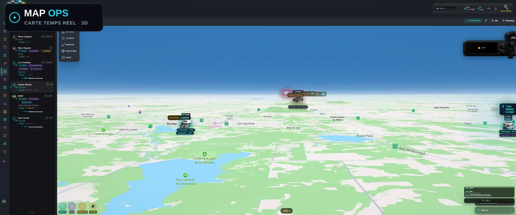 MAP OPS — 3D · Day
