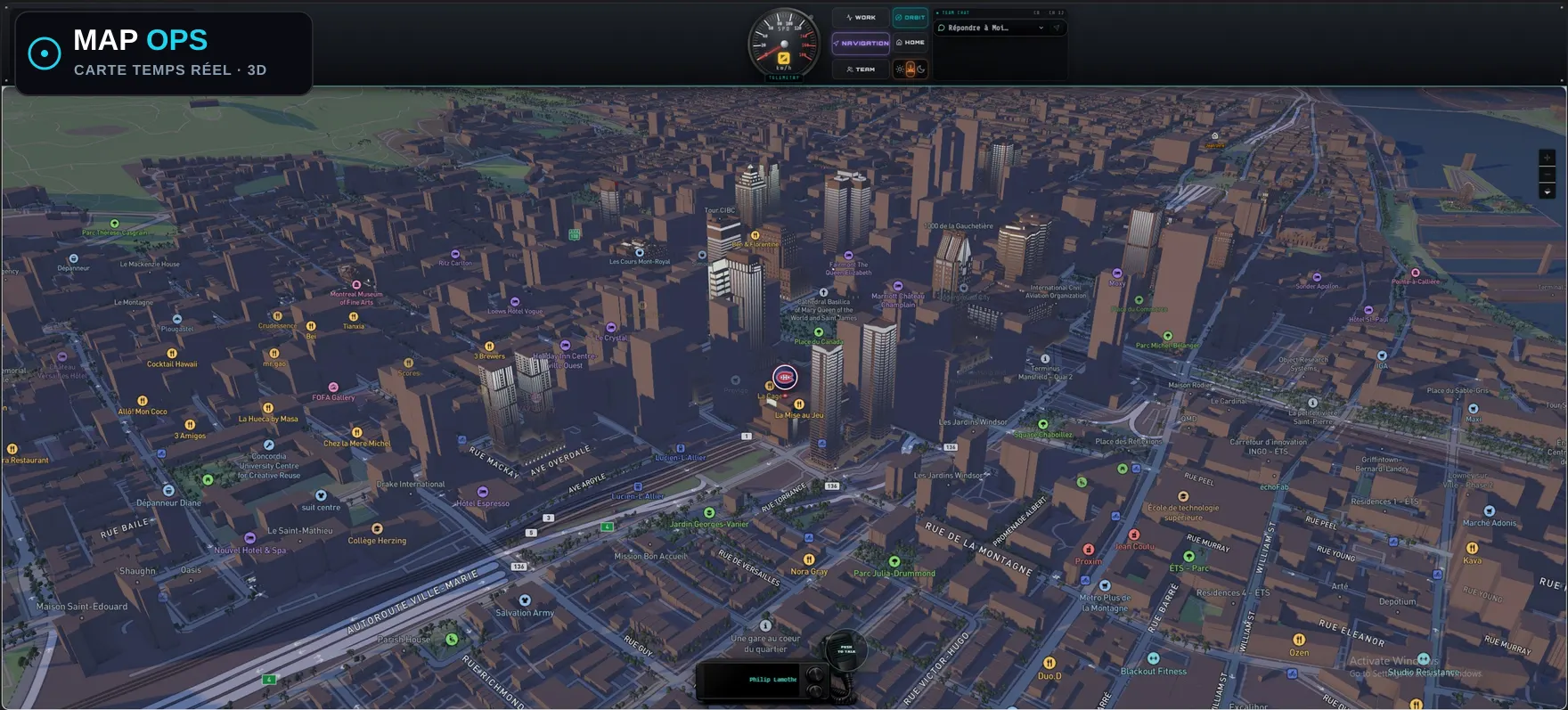 MAP OPS — Night